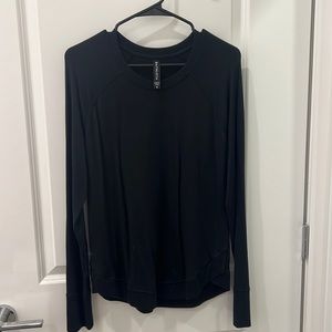 Athleta medium sweat top!! Black